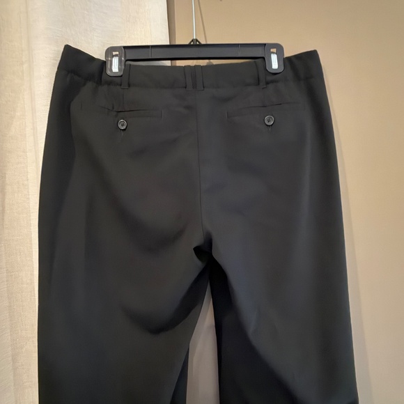 Banana Republic Women's Wool Contoured Fit  Black Dress Pants, Size 10 Long - Picture 4 of 12